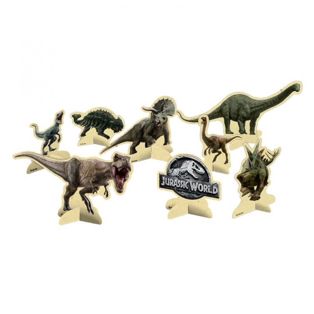 Decoração de Mesa Jurassic World 2 c/8 Festcolor - Temas infantis