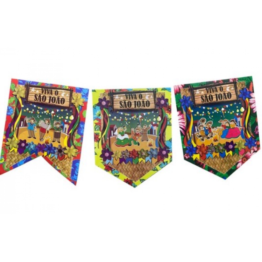 Painel Decorativo São João Luiz Gonzaga c/3 - Festa Junina