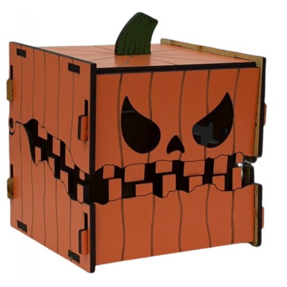 Caixa Dobrável MDF Abóbora Produfest - Halloween