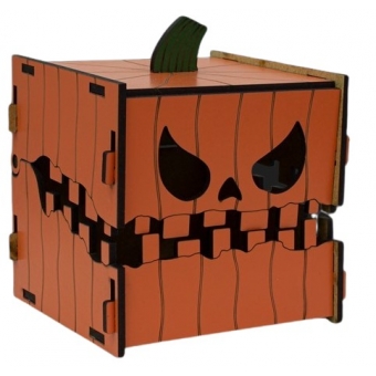 Caixa Dobrável MDF Abóbora Produfest