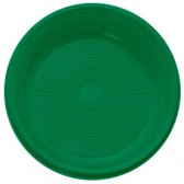Prato 15cm Biodegradável Verde Escuro c/10 Trik Trik - Descartáveis