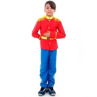Fantasia Príncipe Luxo Infantil Sulamericana