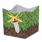 Mini Cachepot e Scrap de Festa Mini Pixels c/8 Junco - Temas Infantis