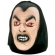 Máscara Látex Drácula Capuz Spook - Halloween