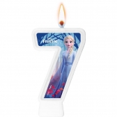 Vela Numeral Frozen 2 Regina Festas - Temas Infantis