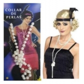 Colar de Pérolas Melindrosa - Acessórios para fantasia