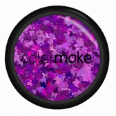 Glitter Formatos 2g Borboleta Roxa Colormake - Maquiagem