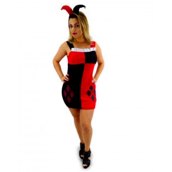 Fantasia Arlequina Adulto Masquerade