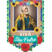 Painel Estandarte São Pedro Reino das Festas - Festa Junina