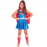 Fantasia Super Mulher infantil Sulamericana - Infantis