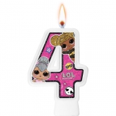 Vela Numeral Lol Surprise Regina Festas - Temas Infantis