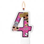 Vela Numeral Lol Surprise Regina Festas - Temas Infantis