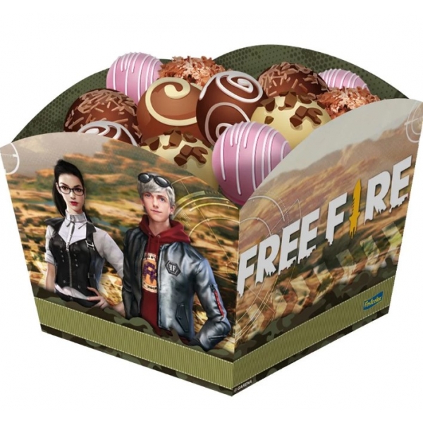 Cachepot Free Fire c/8 Festcolor - Festcolor