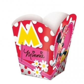 Cachepot Pequeno Red Minnie c/8 Regina Festas