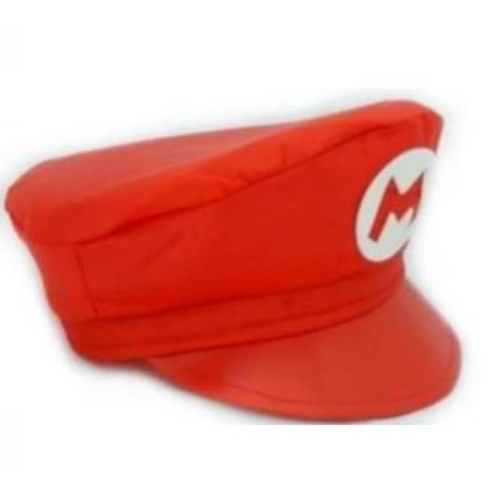 Quepe Mário Vermelho Adulto - Acessórios para fantasia