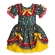Vestido Junino Infantil Fogueira Verde - Fantasias Juninas