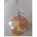 Enfeite Bola Natalina Lantejoula Rosa 6cm - Natal