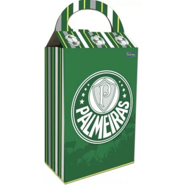 Caixa Surpresa Palmeiras c/8 Festcolor - Temas Variados