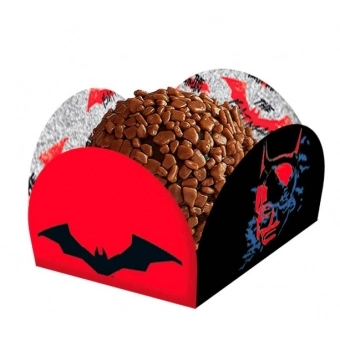Porta Forminha Batman o Filme c/40 Festcolor