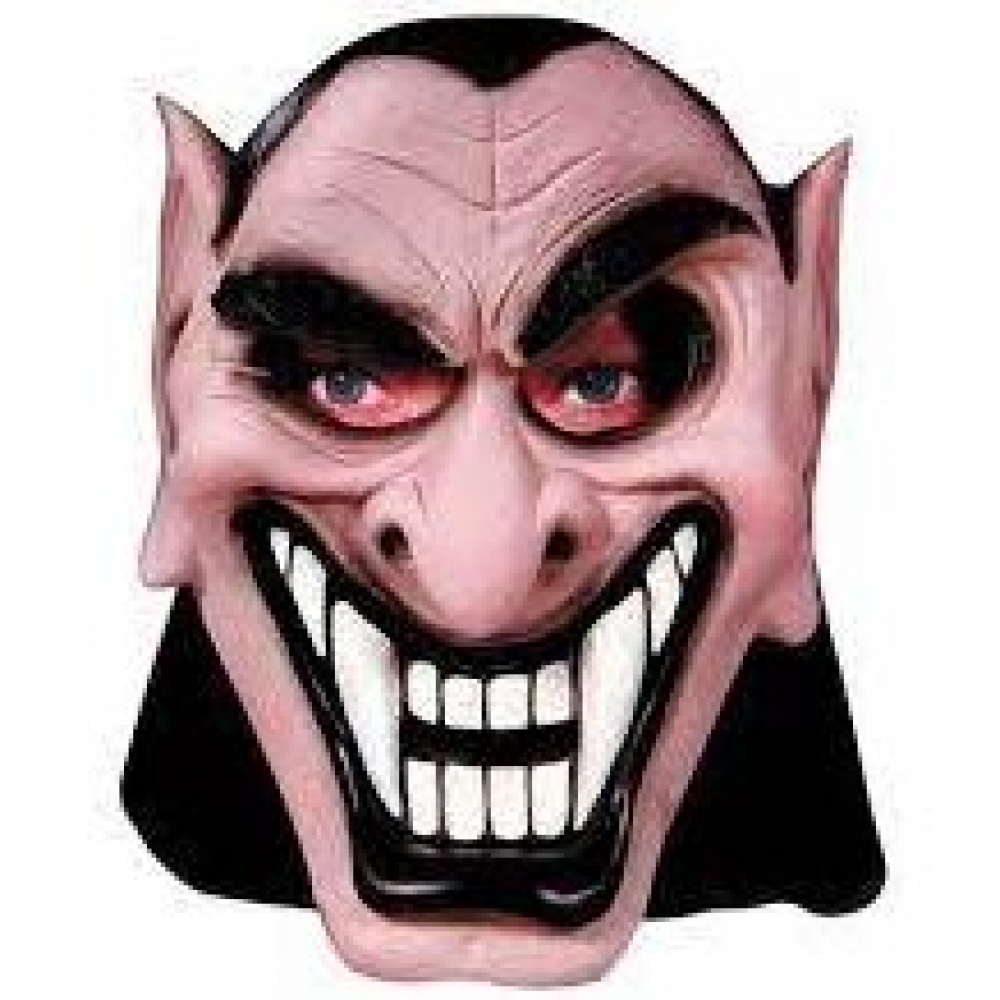 Máscara Látex Vampiro Mau Spook - Máscaras