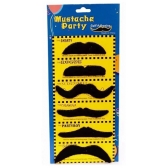 Bigode Falso Para Fantasia c/6 - Acessórios para fantasia
