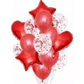 Kit Buquê Balão Vermelho c/14 - Balões