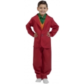Fantasia Coringa Vinho Halloween Infantil Golden Moon - Fantasias Infantis