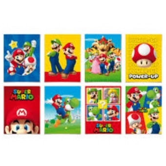 Cartaz Decorativo Super Mário c/8 Cromus