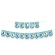 Faixa Decorativa Feliz Aniversário Baby Shark Cromus - Temas Infantis