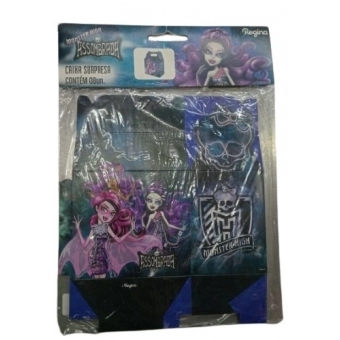 Caixa Para Lembrancinha Monster High Assombrada c/8 Regina Festas