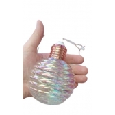 Pisca Luxo Bola Espiral Fio de Fada 3 Metros 110V Colorido - Natal