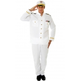 Fantasia Comandante Naval Adulto Sulamericana - Fantasias Adultos