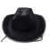 Chapéu Cowboy Liso Preto - Acessórios para fantasia