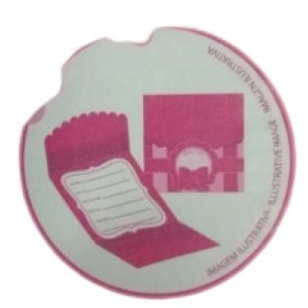 Convite Listra Rosa c/8 Regina Festas