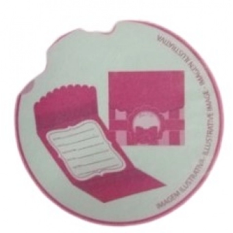 Convite Listra Rosa c/8 Regina Festas