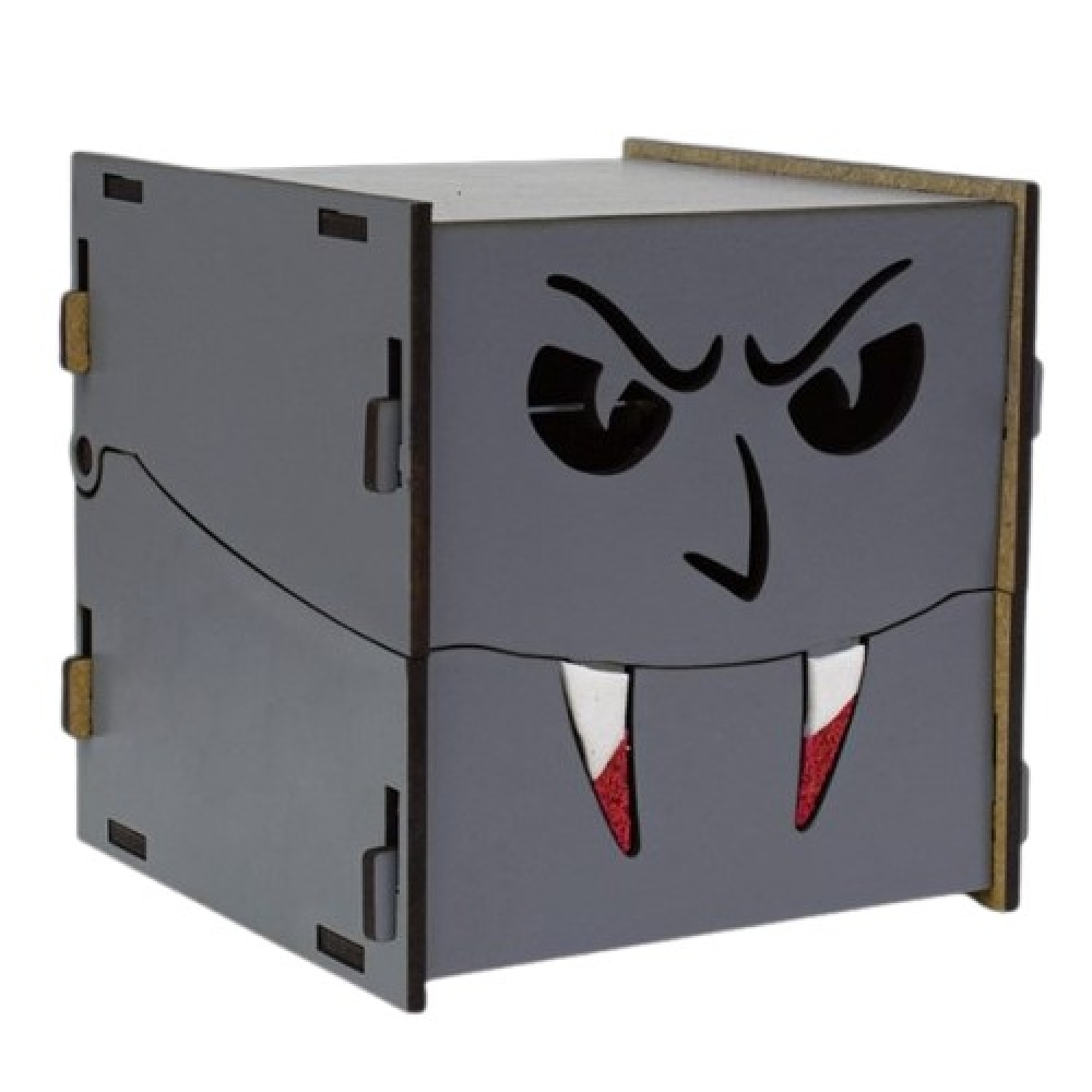 Caixa Dobrável MDF Vampiro Produfest - Halloween