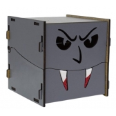 Caixa Dobrável MDF Vampiro Produfest - Halloween