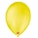 Balão 9 Liso Amarelo Citrino c/50 São Roque - Balões