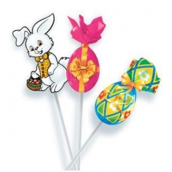 Enfeite Palito Páscoa c/10 Festa Maluca