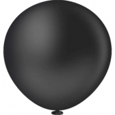 Balão Maxiball Liso Preto Pic Pic - Balões