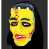Máscara Látex Frankstein Capuz Spook - Máscaras