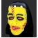 Máscara Látex Frankstein Capuz Spook - Máscaras