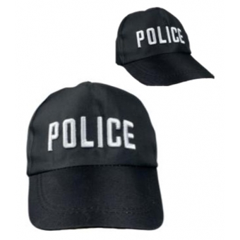 Boné Policial Preto