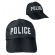 Boné Policial Preto - Acessórios para fantasia