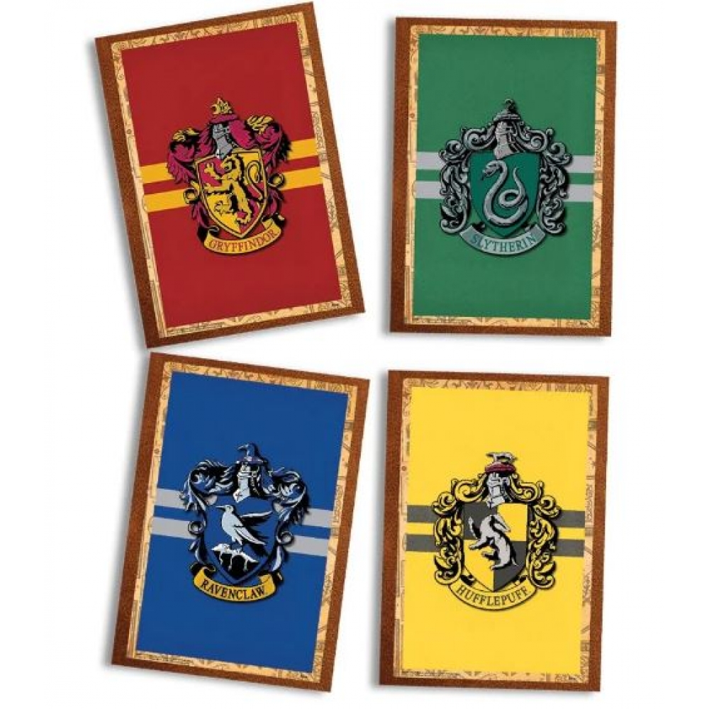 Quadros Decorativos Harry Potter c/4 Festcolor - Temas Infantis Festcolor