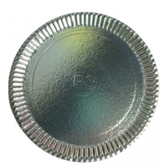 Prato de Papel Prata P03 Ultrafest