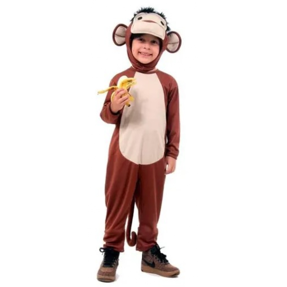 Fantasia Macaco Longo Infantil Sulamericana - Fantasias Infantis