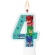 Vela Numeral PJ Masks Regina Festas - Temas Infantis