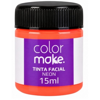 Tinta Facial Líquida 15ml Neon Vermelha Colormake