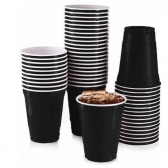 Copo 400ml Biodegradável Americano Preto c/25 Trik Trik - Descartáveis